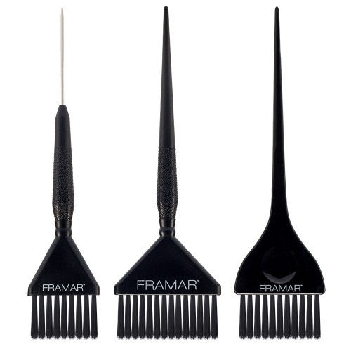 Framar Family Pack Brush Set 3pk - Black