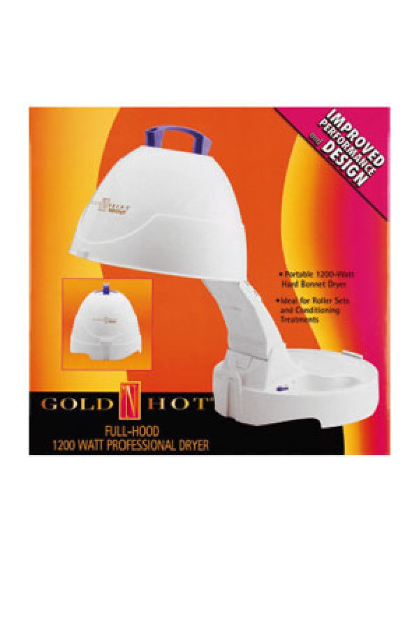 Gold'N Hot GH9271 1200W Hard Bonnet Hair Dryer