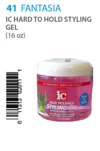 Fantasia-41 IC Hard to Hold Styling Gel (16oz)