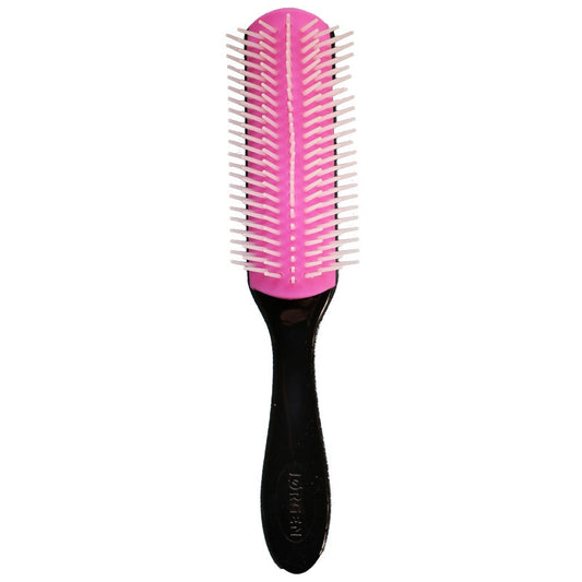 H&R - (BR-6957) 7 Row Denman Brush - Pink