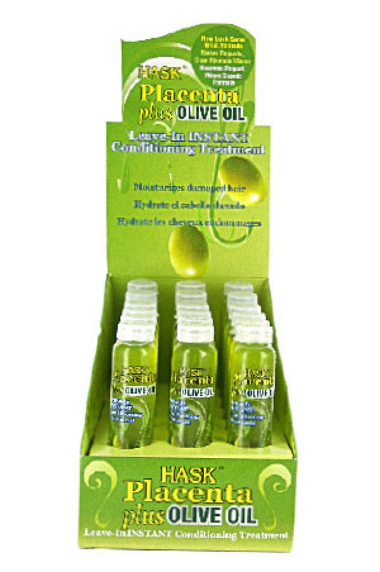 Hask-6A Hair Treatment - Olive Oil (18ml/18pc/ds)