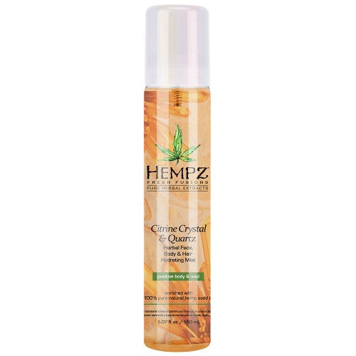 Hempz Citrine Crystal & Quartz Herbal Hydrating Mist 5.1oz