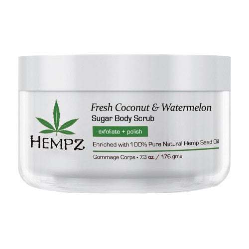 Hempz Fresh Coconut & Watermelon Sugar Body Scrub 7.3oz