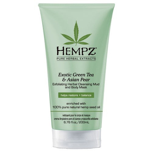 Hempz Exotic Green Tea & Asian Pear Mud & Body Mask 6.7oz