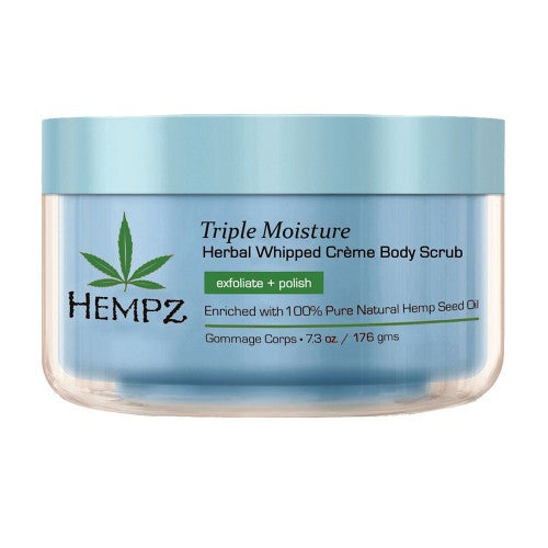 Hempz Triple Moisture Whipped Creme Body Scrub 7oz