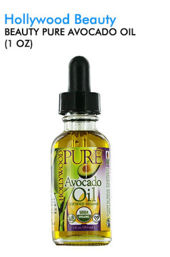 Huile d'avocat pure Hollywood Beauty-54 (1 oz)