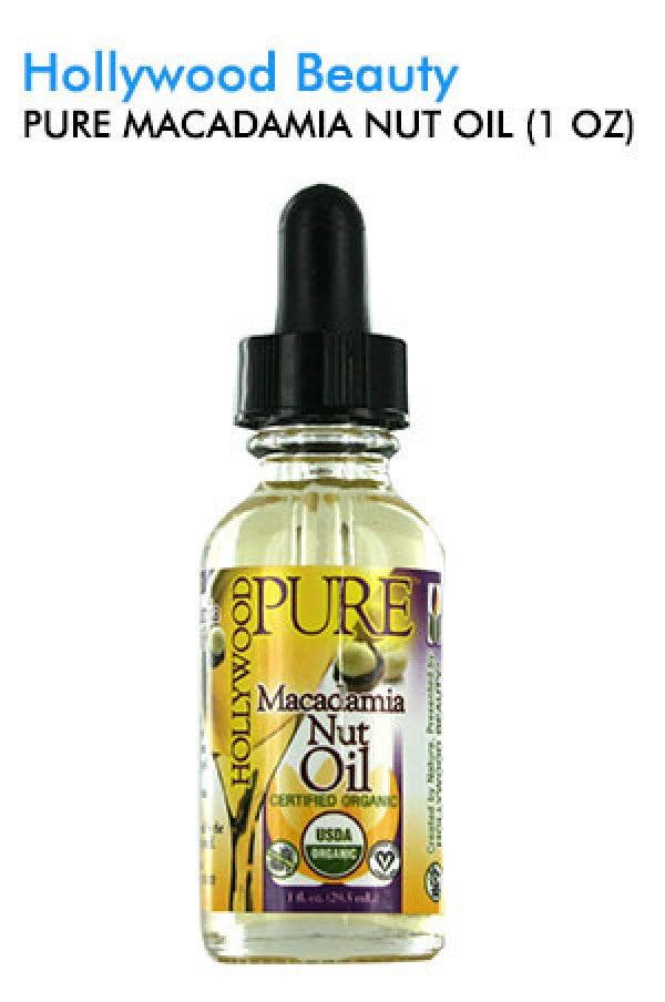 Hollywood Beauty-54 Pure Macadamia Nut Oil (1 oz)