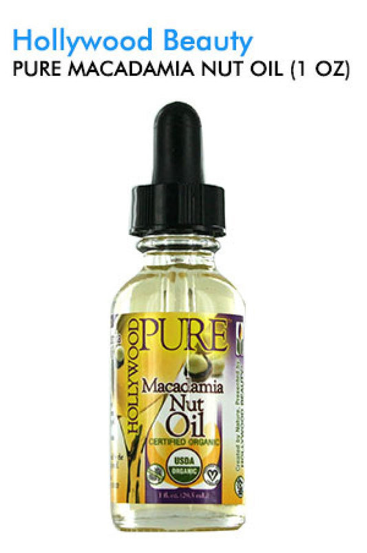 Hollywood Beauty-54 Pure Macadamia Nut Oil (1 oz)