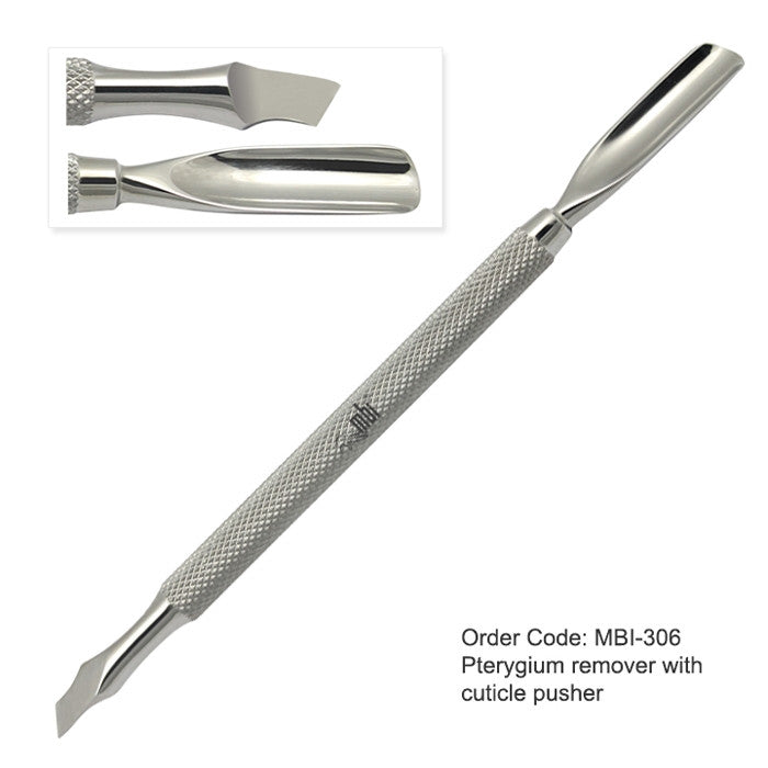 MBI-306 Pterygium Remover w/Cuticle Pusher