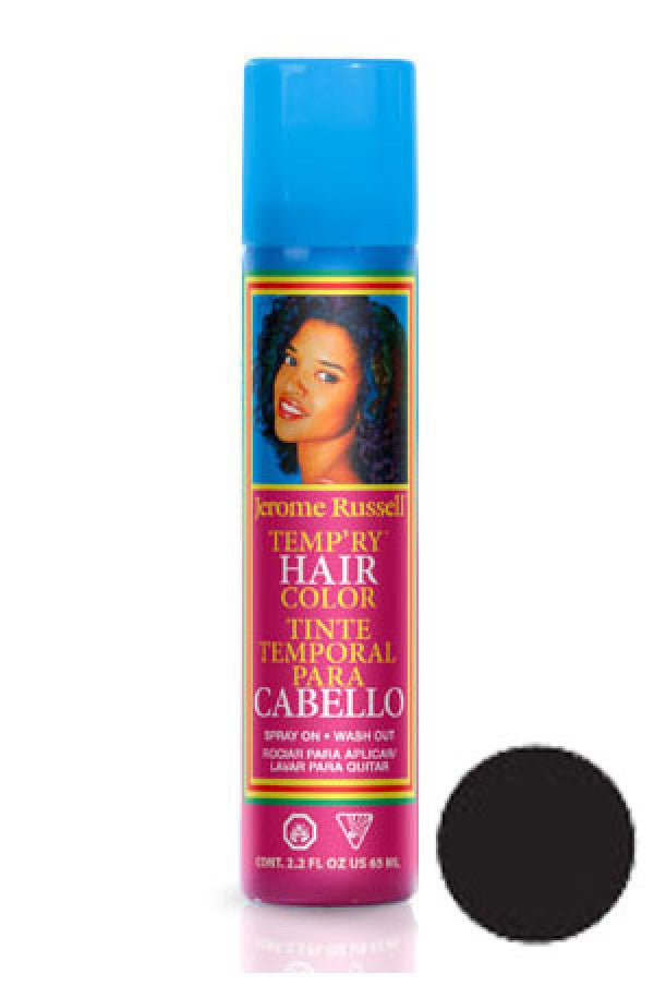 Jerome Russell Temporary Color Spray Black