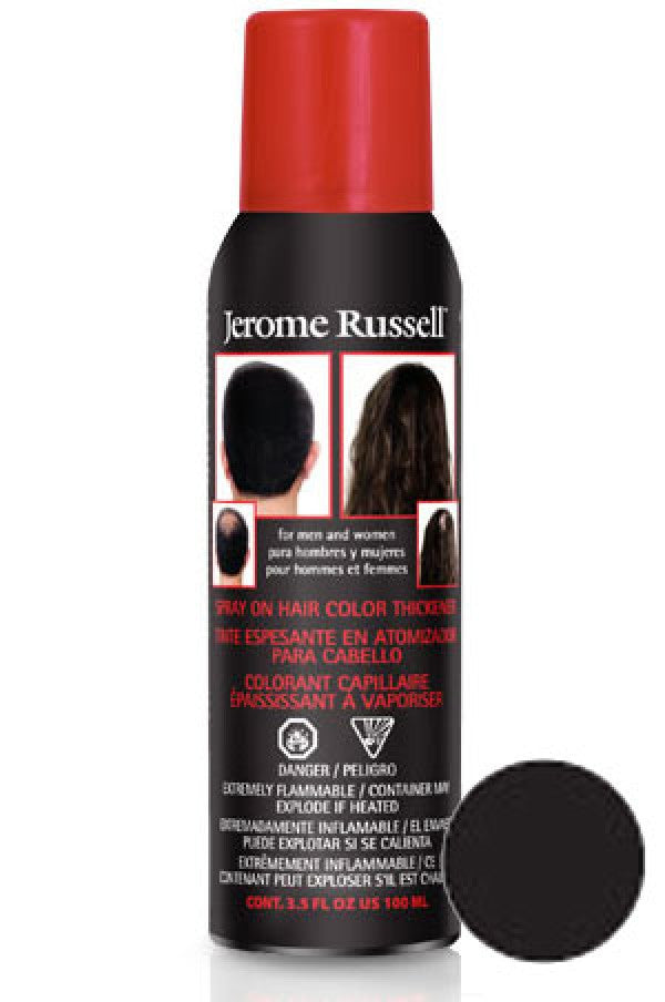 Jerome Russell Hair Thicker Spray Black