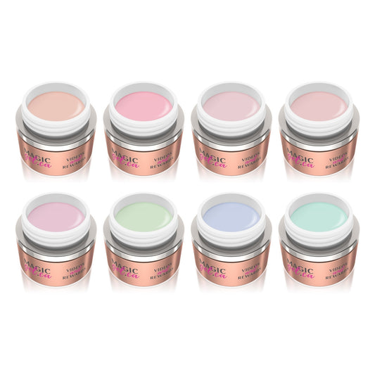 Magic Gel System Blooming Beauties 8 Pcs Kit