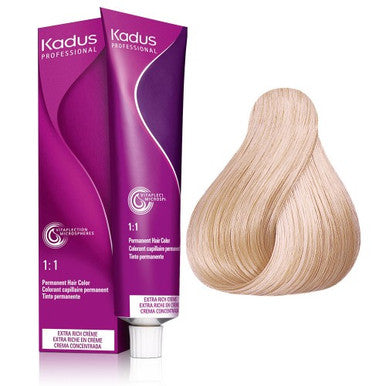 Kadus Permanent 10CEV Blond le plus clair Cendre Violet 2oz