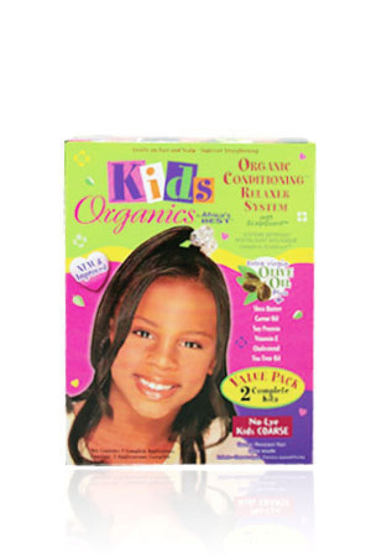 Africa's Best-72 Kid's Organics Conditioning Relaxer System - Coarse 2 complete kits