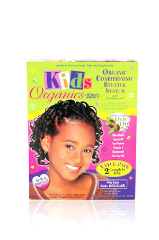 Africa's Best-71 Kid's Organics Conditioning Relaxer System - Regular 2 complete kits