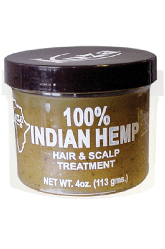 Kuza-12 100% Indian Hemp Hair & Scalp Treatment (4oz)