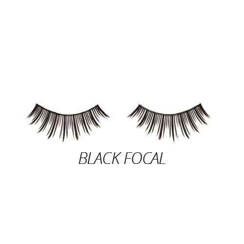 Luxe - Synthetic Lashes - Black Focal - 3 Pairs