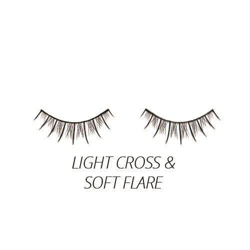 Luxe - Synthetic Lashes - Light Crs & Soft Flare - 3 Pairs