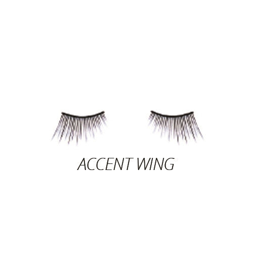 Luxe - Natural False Lashes - Accent Wing - 1 Pair