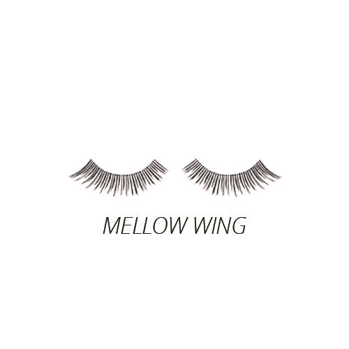 Luxe - Natural False Lashes - Mellow Wing - 1 Pair