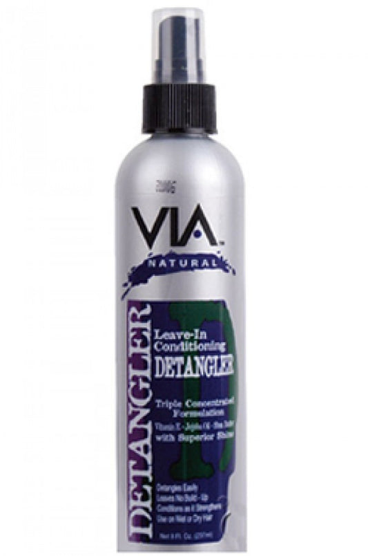 Via Natural-54 Leave-In Conditioning Detangler Spray 8oz