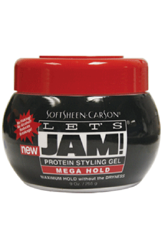 Let's Jam-6 Protein Styling Gel - Mega Hold (9oz)
