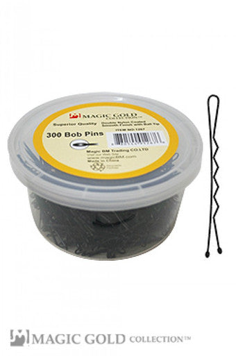Magic Gold-1267 300 Bobby Pins in Jar