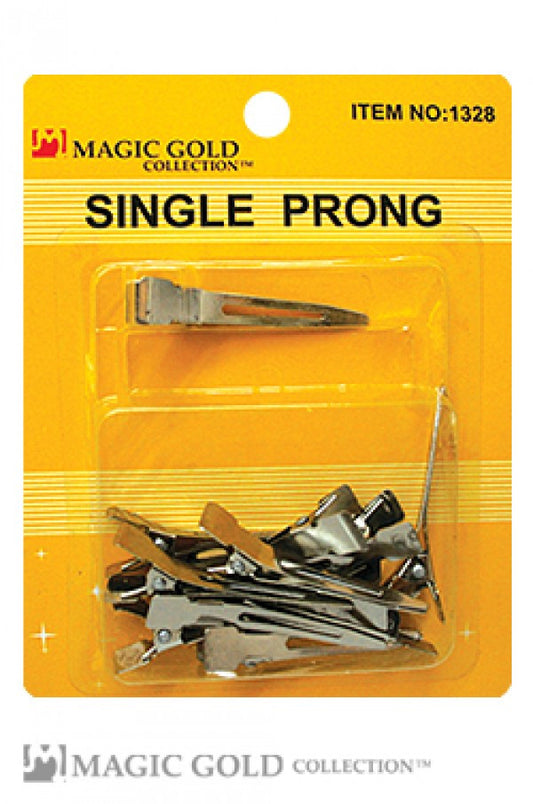 Magic Gold Single Prong Clip 1328