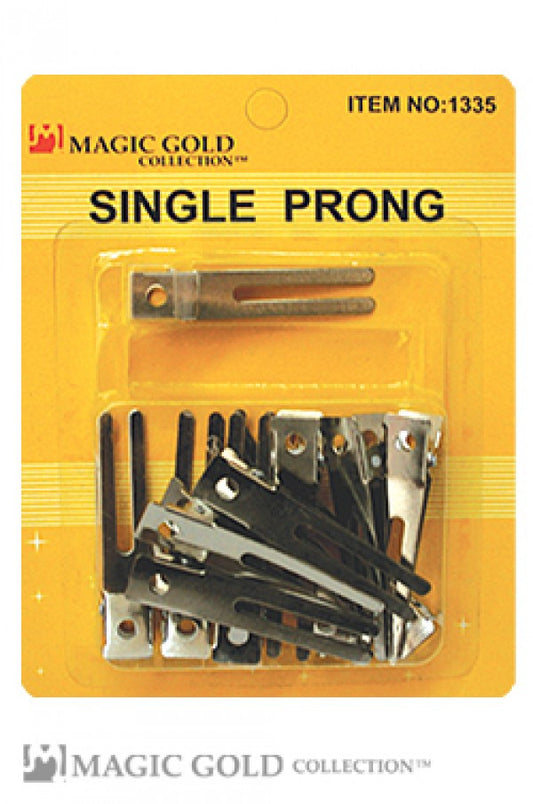 Magic Gold-1335 Double Prong Clip -dz