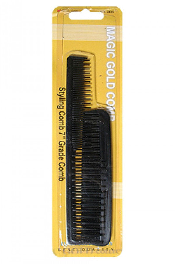 Magic Gold-2435 7" Grade Comb w/ 5" Comb -dz