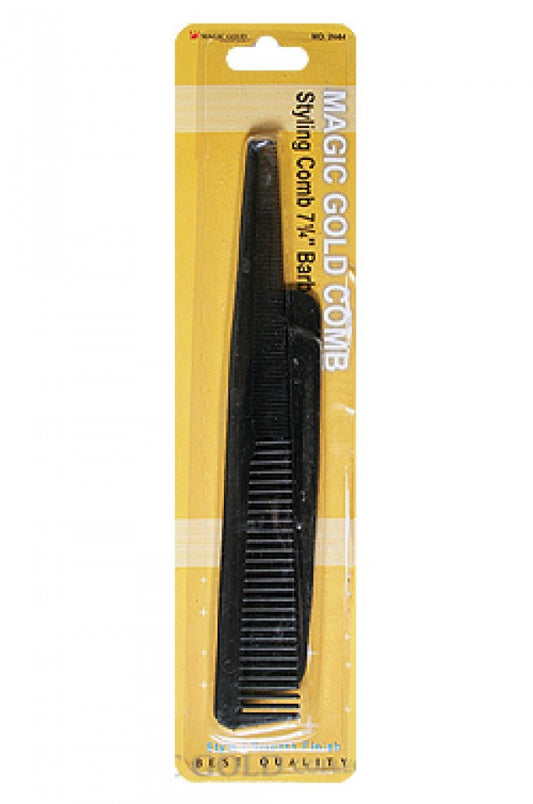 Magic Gold-2444 7 1/4" Barber Comb w/ 5" Pocket Comb -dz