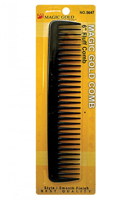 Magic Gold-5647 6" Fluff Comb -dz