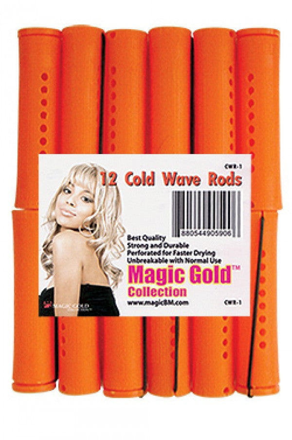 Magic Gold Cold Wave Rods Jumbo 13/16" Tangerin CWR-1 -dz