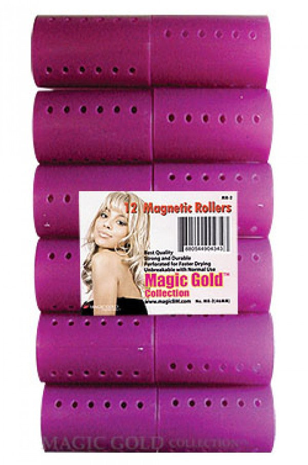 MR-2 Magnetic Rollers 12pc (46mm/ Purple) -pk