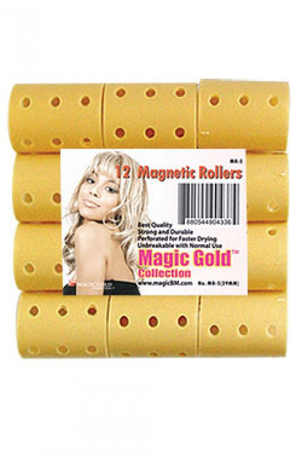 MR-5 Magnetic Rollers 12pc (29mm/ Beige) -pk