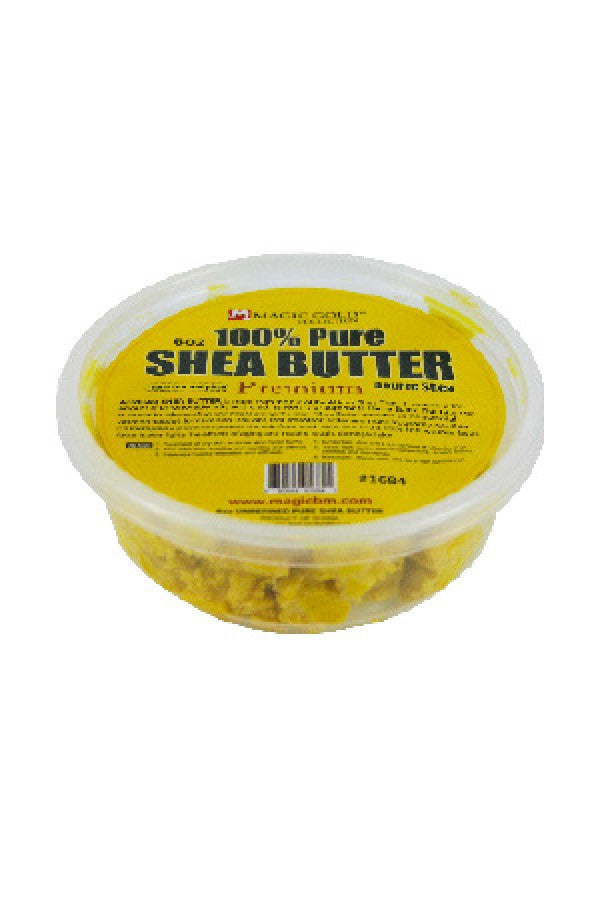 Magic Gold-39 100% Pure Shea Butter Chunky/Yellow (6 oz)