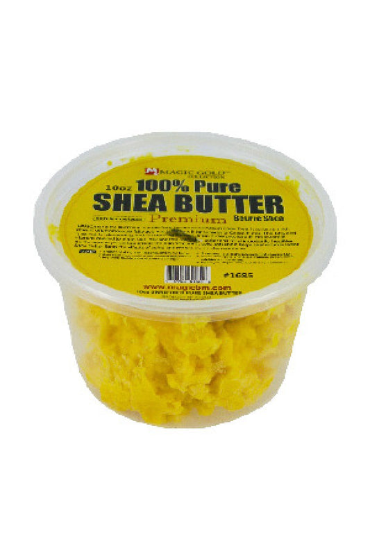 Magic Gold-41 100% Pure Shea Butter Chunky/Yellow (10 oz)