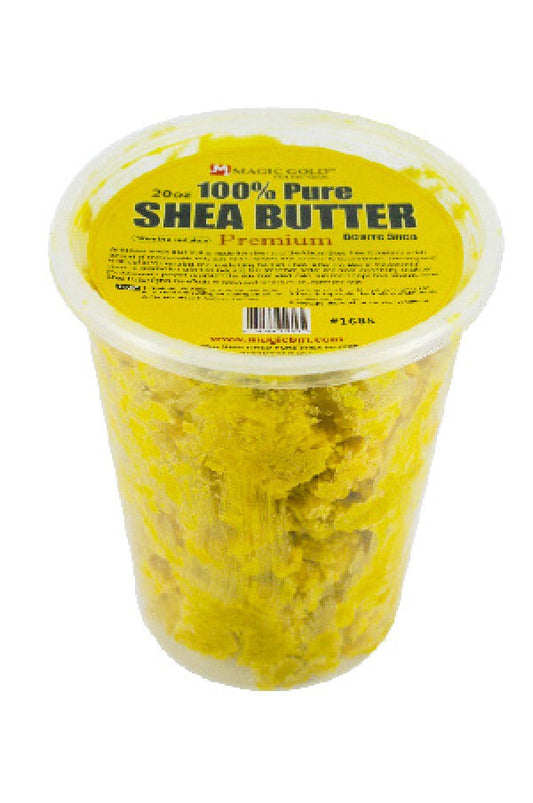 Magic Gold-38 100% Pure Shea Butter Chunky/Yellow (20 oz)