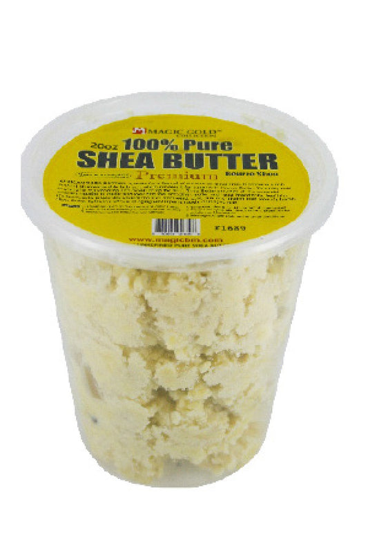 Magic Gold-19 100% Pure Shea Butter Chunky/White (20 oz)