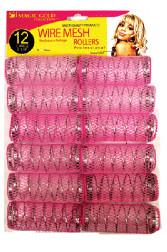 Magic Gold  - Wire Mesh Roller  - (Large,12/pk)  - 0797-pk
