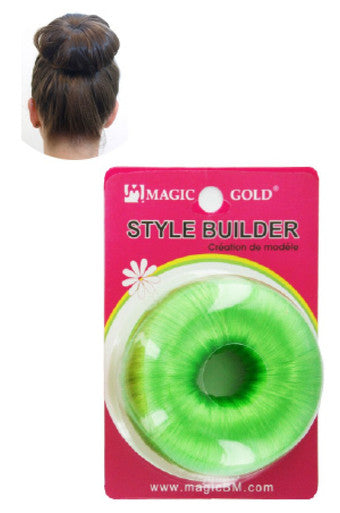 Magic Gold-4883 Style Builder (Donut Bun Style) Green -pc