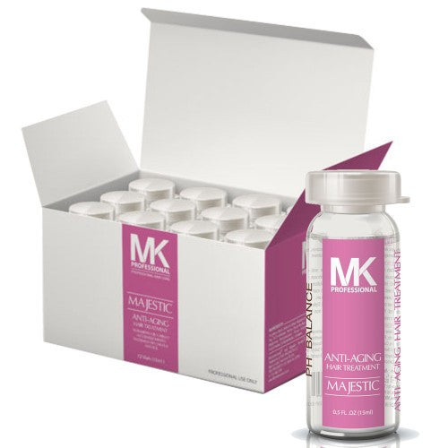 Majestic Keratin Anti-Aging Hair Treatment Box 12 Vials