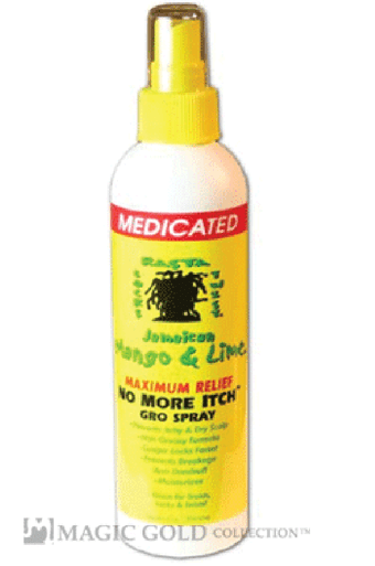Mango & Lime-22 Medicated No More Itch Gro Spray (8oz)