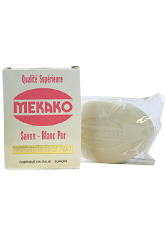 Savon Blanc Pur Haute Protection de la Peau Mekako-3 (85g)