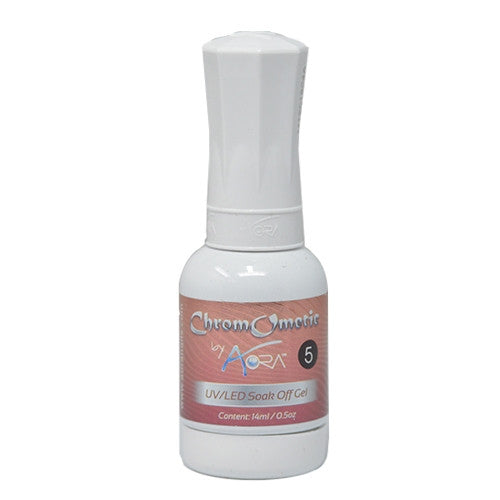 Aora Chrome Ometic UV/LED Soak Off Gel 0.5 oz/14ml