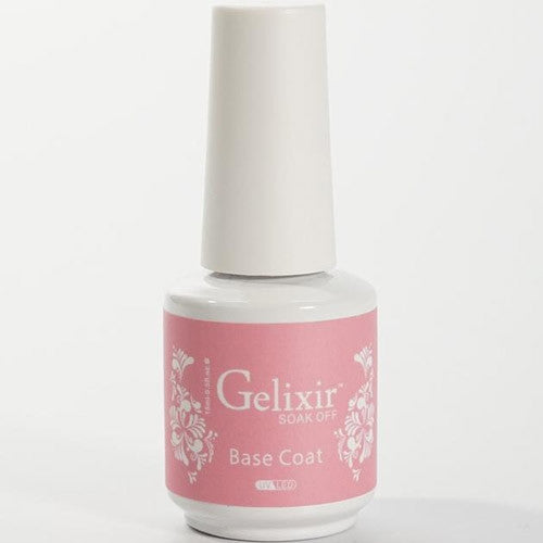 Gelixir Soak Off Gel UV/LED Base Coat 0.5 fl oz/15ml - 02109