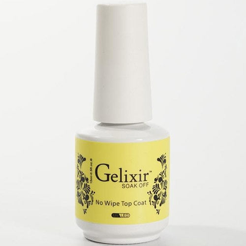 Gelixir Soak Off Gel UV/LED Top Coat 0.5 fl oz/15ml - 02110