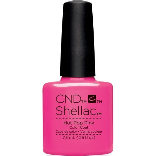 CND Shellac Hot Pop Pink 0.25 fl oz/7.3ml - 91985