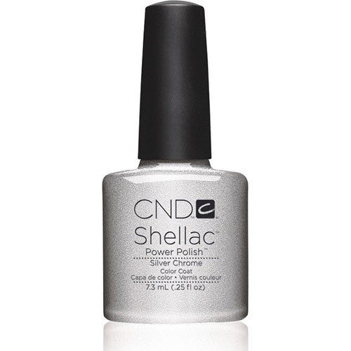 CND Shellac Silver Chrome 7.3ml/0.25 fl oz 91993