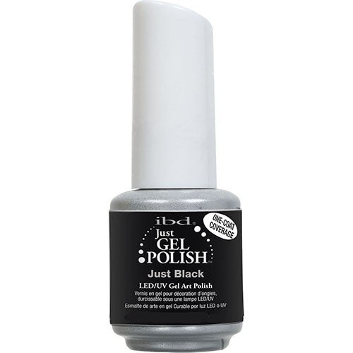 IBD Just Gel LED/UV Gel Art - Just Black .5floz